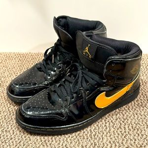 Jordan 1 Gold and Black